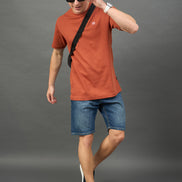 Rust Solid T-Shirt