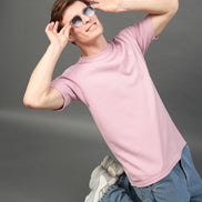Light Onion Solid T-Shirt