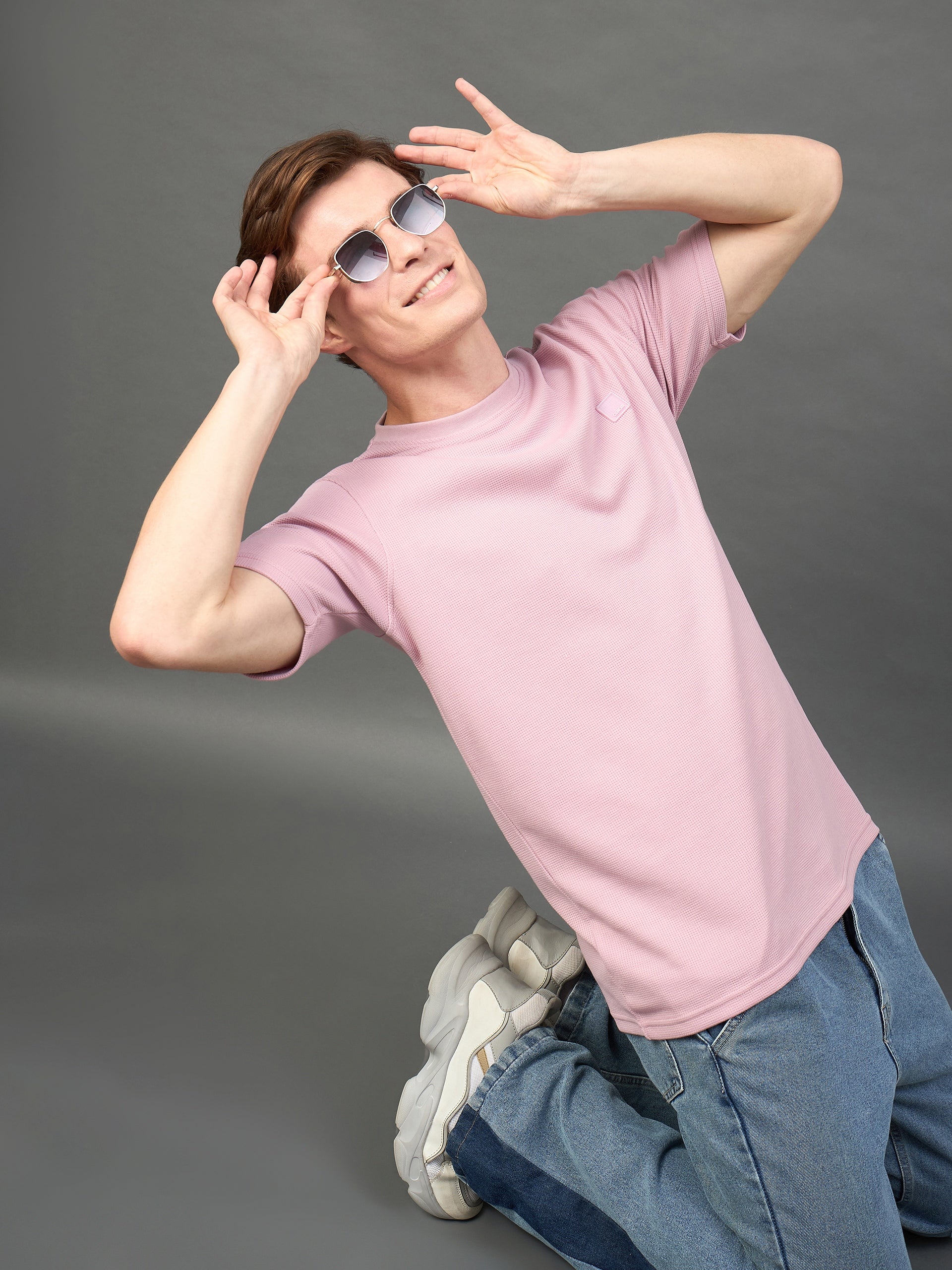 Light Onion Solid T-Shirt