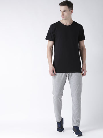 Grey Solid Track Pant
