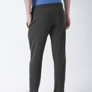 Charcoal Solid Track Pant