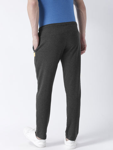 Charcoal Solid Track Pant