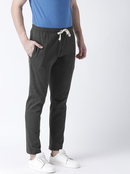 Charcoal Solid Track Pant