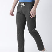 Charcoal Solid Track Pant