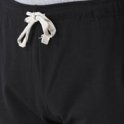 Black Solid Track Pant