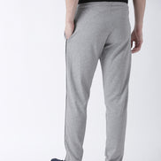Grey Solid Track Pant