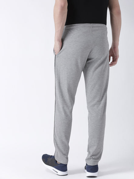 Grey Solid Track Pant