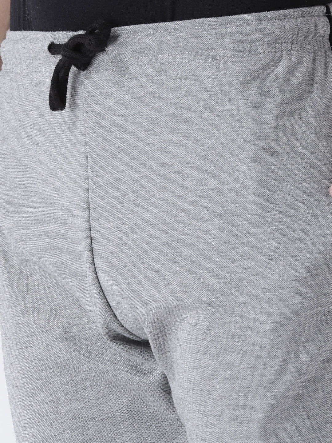 Grey Solid Track Pant