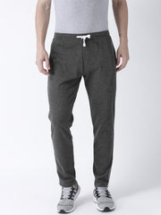 Grey Solid Track Pant