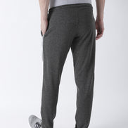 Grey Solid Track Pant