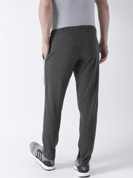 Grey Solid Track Pant