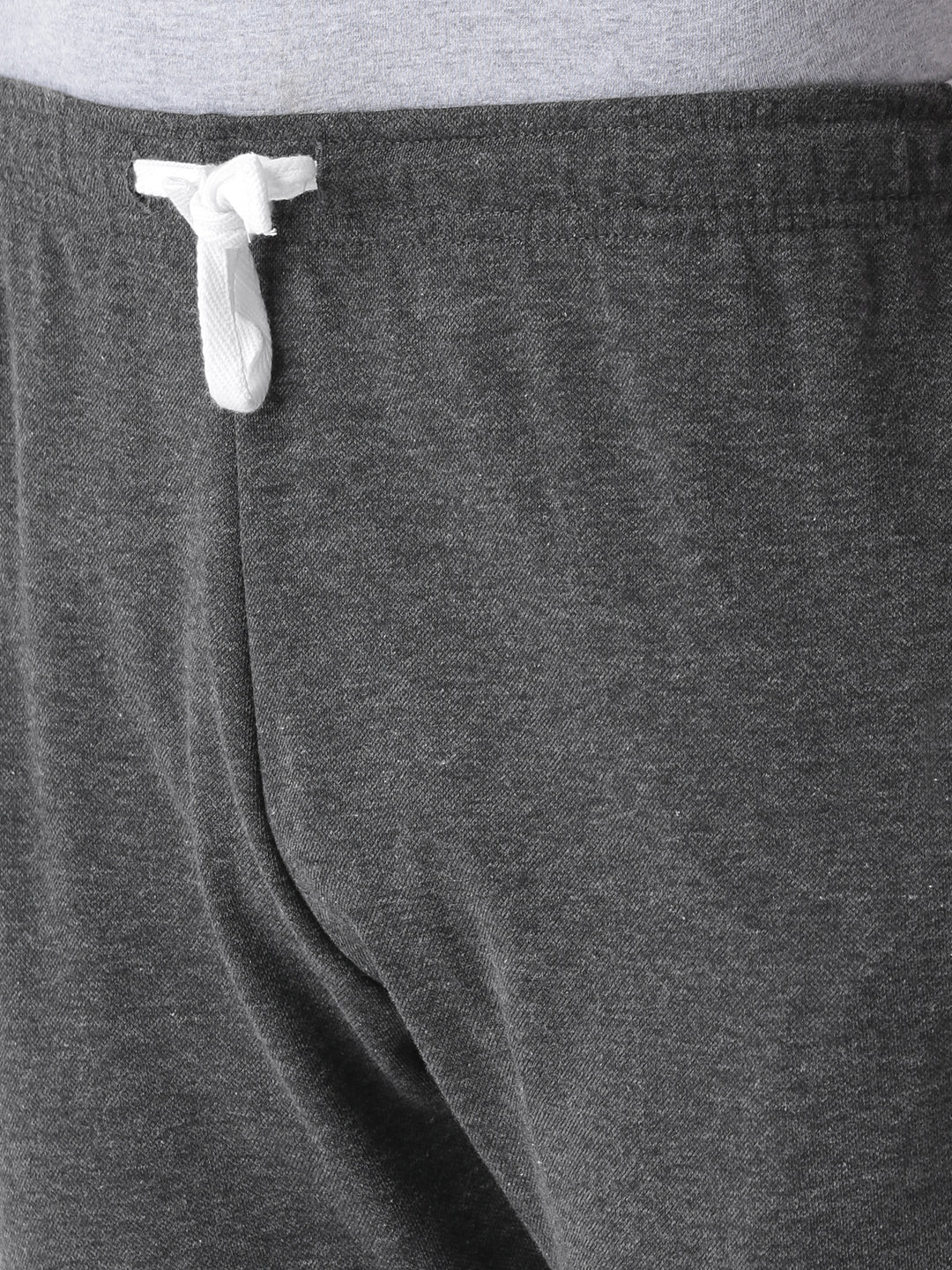 Grey Solid Track Pant