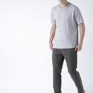 Grey Solid Track Pant