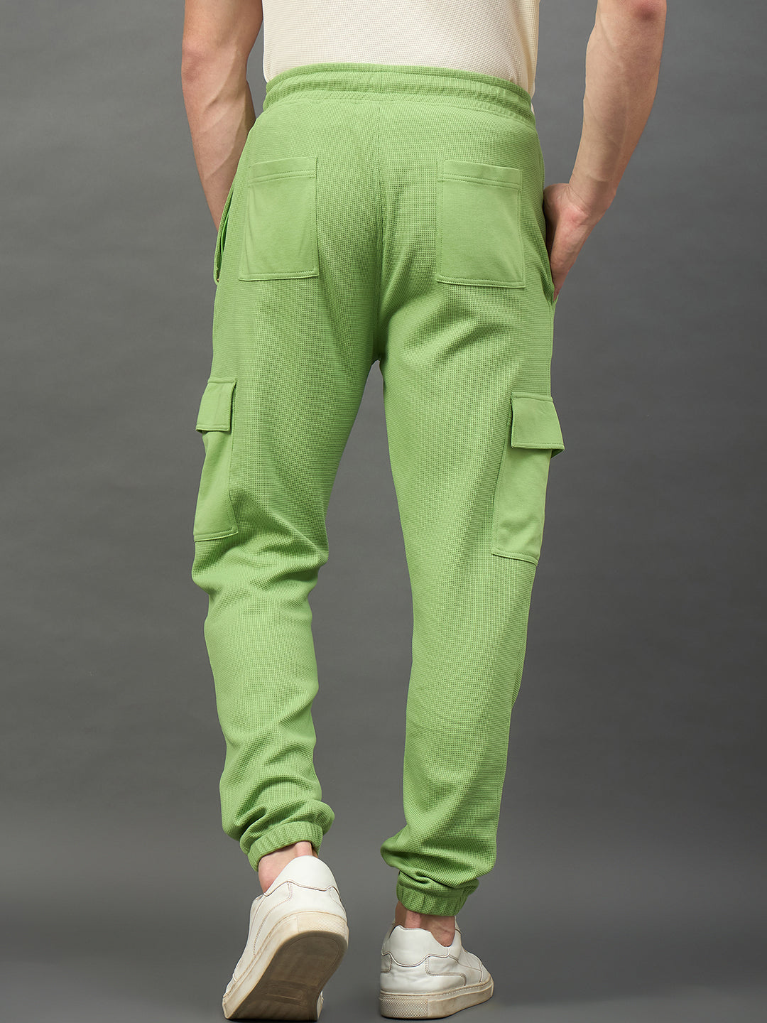 Green Solid Jogger