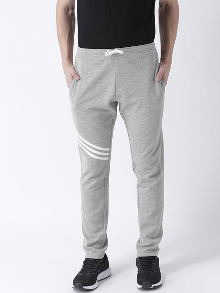 Grey Striped Track Pant