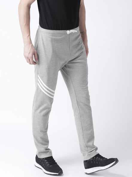 Grey Striped Track Pant