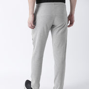 Grey Solid Track Pant