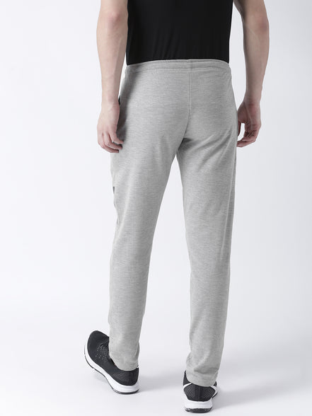 Grey Solid Track Pant