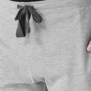Grey Solid Track Pant