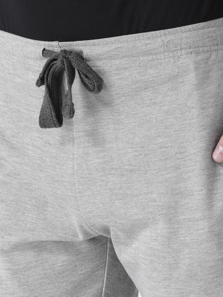 Grey Solid Track Pant