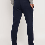 Navy Blue Printed Track Pant
