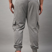 Light Grey Plus Size Track Pant
