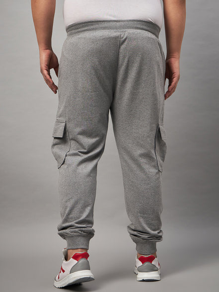 Light Grey Plus Size Track Pant