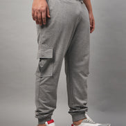 Light Grey Plus Size Track Pant