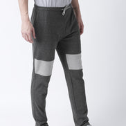 Grey Solid Track Pant