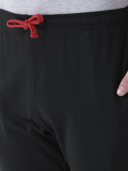 Grey Solid Track Pant
