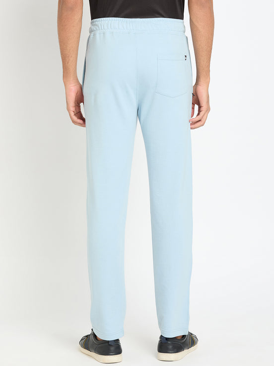 Blue Printed Track Pant