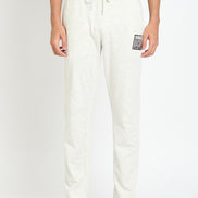Off White Printed Track Pant