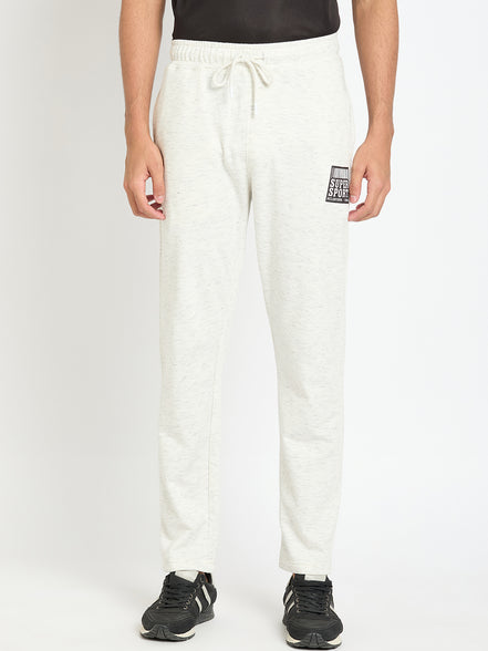 Off White Printed Track Pant