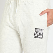 Off White Printed Track Pant
