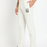 Off White Printed Track Pant