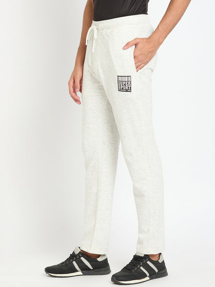 Off White Printed Track Pant