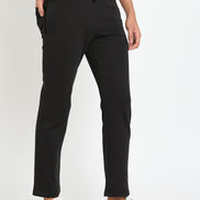 Black Printed Track Pant