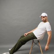 Olive Track Pant