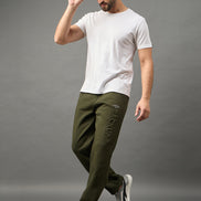 Olive Track Pant