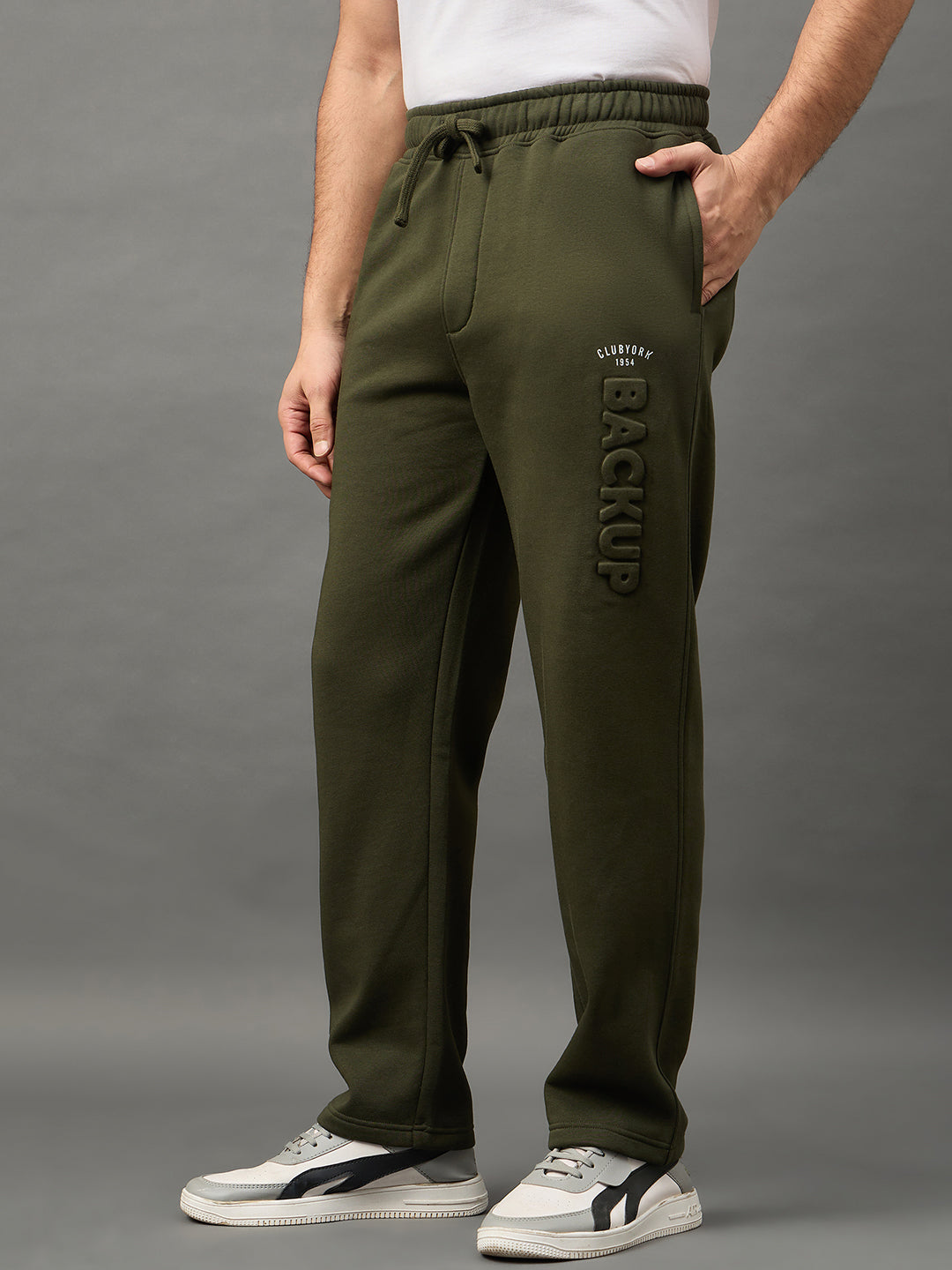 Olive Track Pant