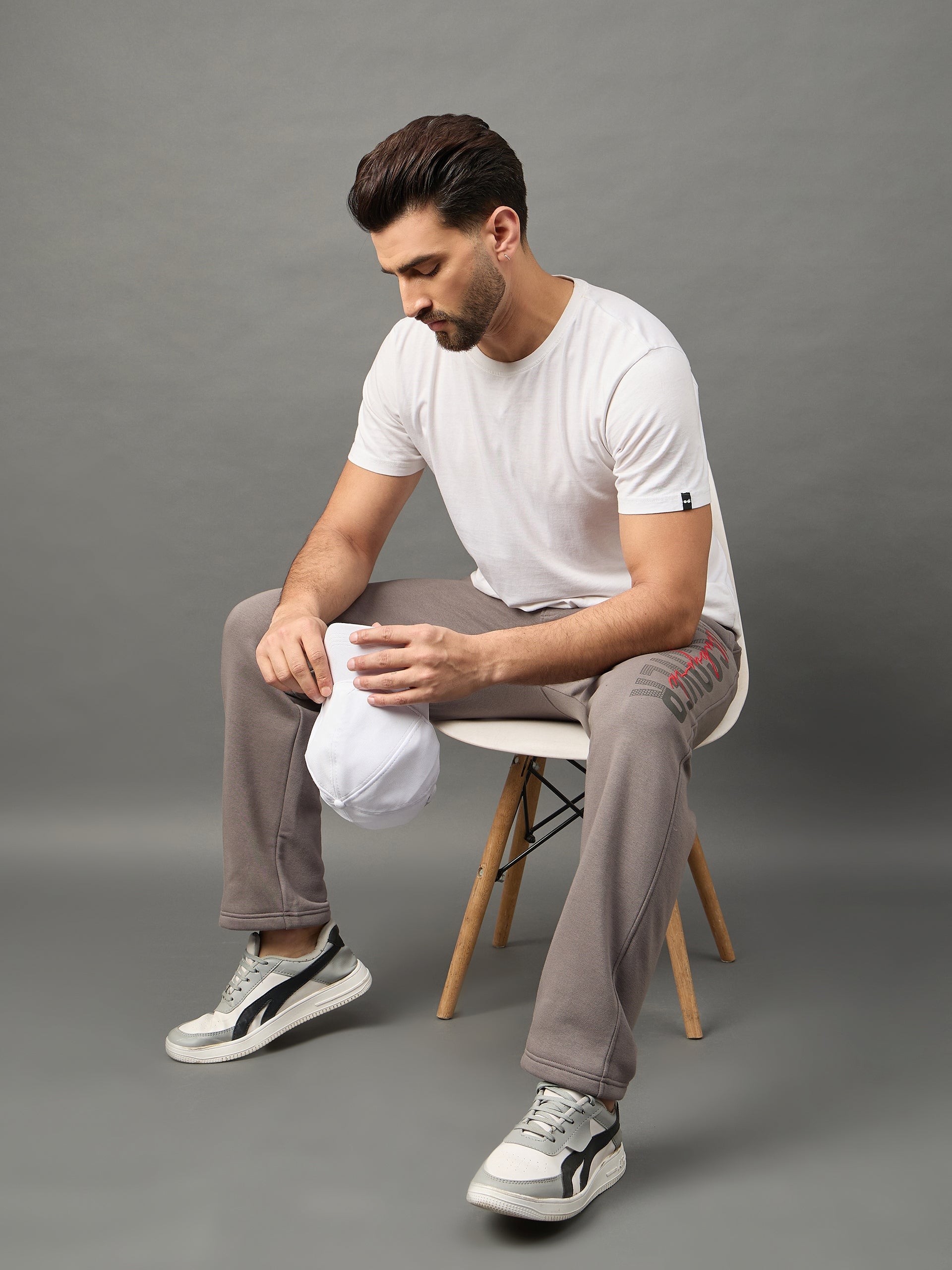 Grey Track Pant