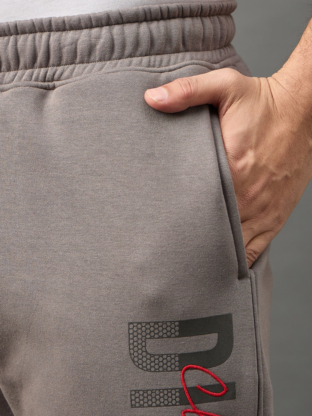 Grey Track Pant