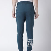 Teal Tie and Die Jogger with Graphic