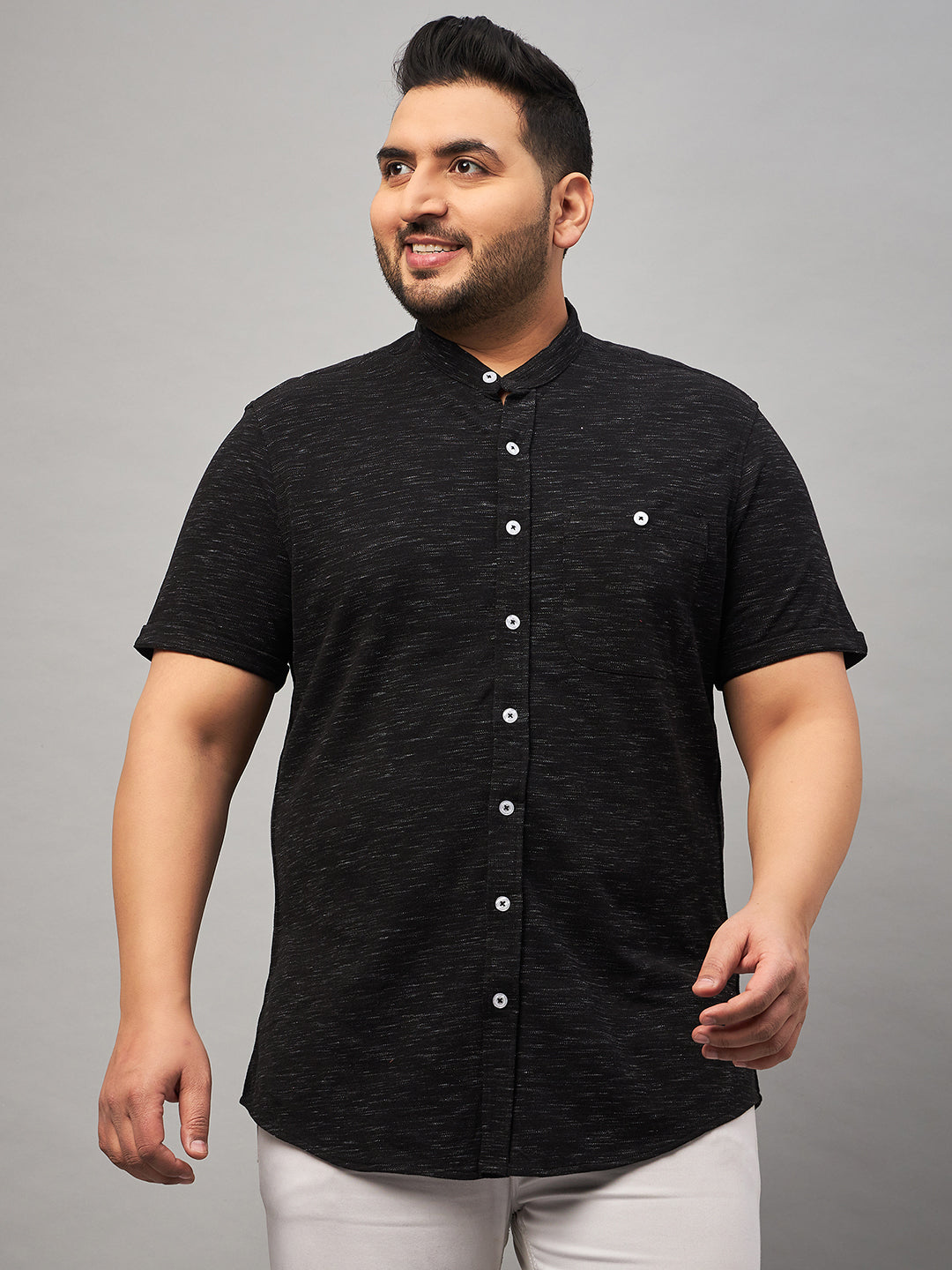 Black Plus size Shirt
