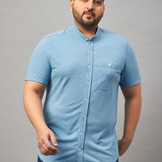 Turquoise Blue Plus active Shirt