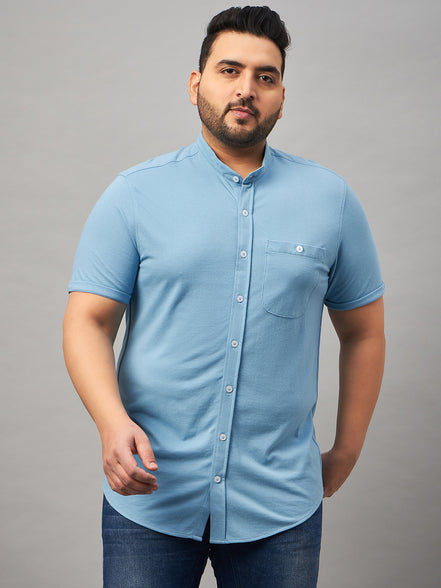 Turquoise Blue Plus active Shirt