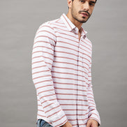 White Striped Shirt