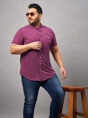 Mauve Plus active Shirt