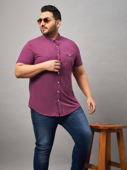 Mauve Plus active Shirt