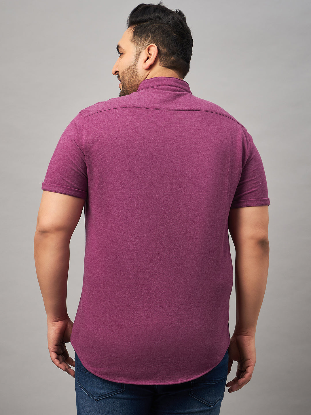 Mauve Plus active Shirt